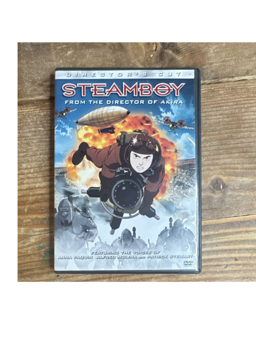 Sony Pictures Steamboy Director's Cut DVD Widescreen Subtitles Patrick Stewart